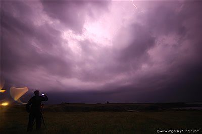 Mullaghmore Electrical Storms In 2000 CAPE - July 19th 2016